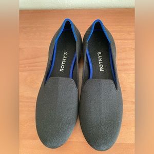 Rothys loafers black women’s size 8
